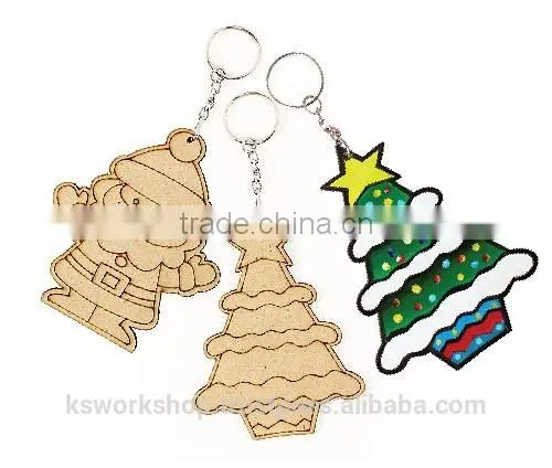 Wooden Christmas Keychain - Loose