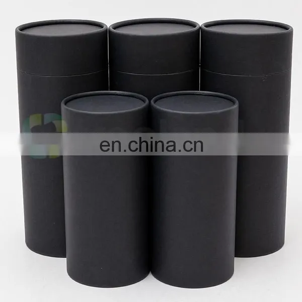 Biodegradable Recycled Kraft Paper Tube Packaging Coffee Cardboard Tube Packaging photo-4
