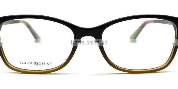 Full Frame Metal Temples Acetate and China Wholesale High Standard and High Quality Eyeglasses photo-2