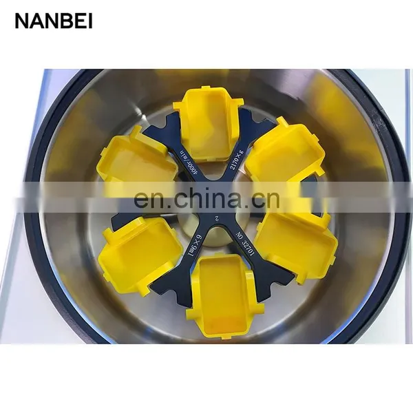 China Factory Hospital Laboratory Medical Digital Low Speed 6 Tube Cytology Cell Smear Centrifuge Machine photo-4