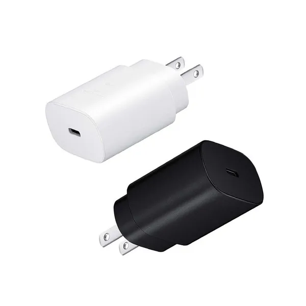25W Fast Charging Type-C Cable Wall Charger Travel Adapter For Samsung Note 10 Plus / S10 Plus S10e S9 Plus S8 photo-4