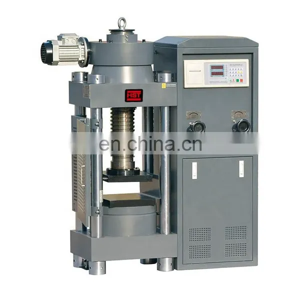 YAW-2000 Computer Control Brick And Cement Concrete Hydraulic Compression Testing Machine photo-4