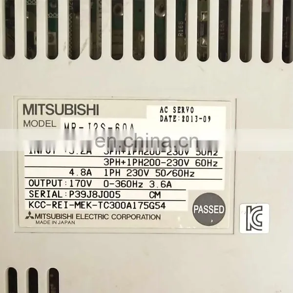Wholesale Price Mitsubishi AC Servo Drive MR-J2S-60A photo-4