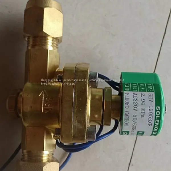 Saginomiya Expansion ValveSEV-1004BXFvoltage 110V Thread 50/60HZ