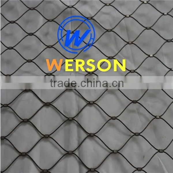 Architectural Design Wire Rope Mesh ,stainless Steel Wire Rope Mesh/ Net With Ferrule | Generalmesh photo-4