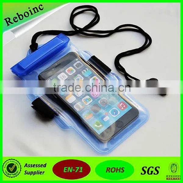 High Quality Floating Waterproof Cell Phones Bag Dry Bag for Boating Fishing Swimming photo-6