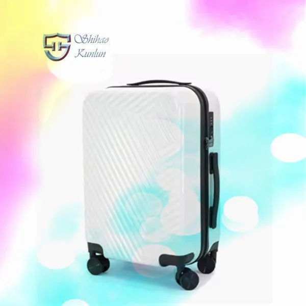 Wholesale Fashion Colorful Carry-on Travel Trolley ABS Suitcase Luggage Customized Bags and Luggage for Men and Women photo-4