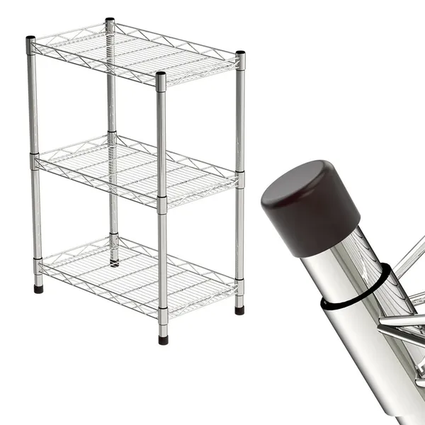 MOCAP New Style Rubber Ladder Feet Cap Plastic Black Round End Cap for Chair Leg Tips Feet Protecition photo-4