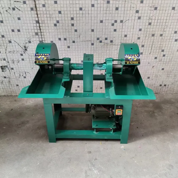 Gem Blanking (Preforming) Machine – Double Grinding Wheel Integrated Machine for Rough and Fine Grinding photo-2