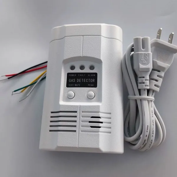 Home Security Combustible Gas Detector With Solenoid Valve Control Kitchen Security Kits photo-5