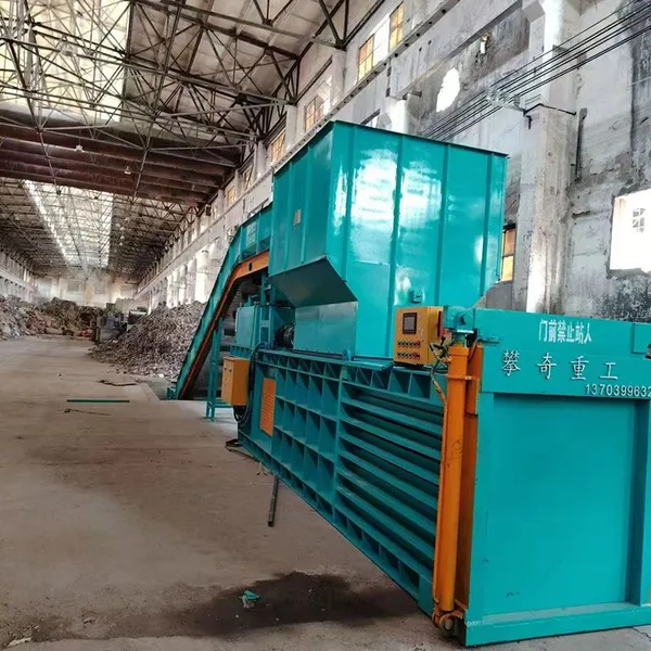 Hydraulic Waste Baler Automatic Recycling Machine for Cartons and Bottles High Efficiency Packaging photo-2