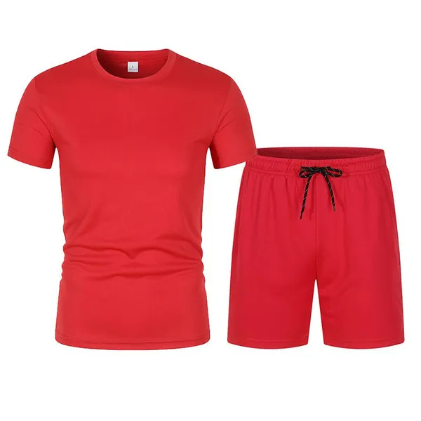 Wholesale Men Running Sportswear Gym Tight Sports Tracksuit Compression Shirts Shorts Workout Jogging Fitness Clothing Sport Yoga 2Pcs Set photo-5