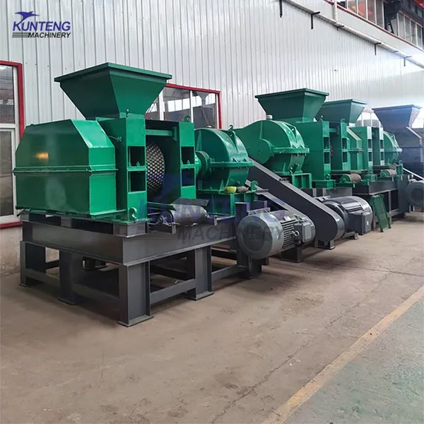 Automatic Coconut Shell Wood Sawdust Coal Ball Charcoal Briquette Press Machine EPC photo-2
