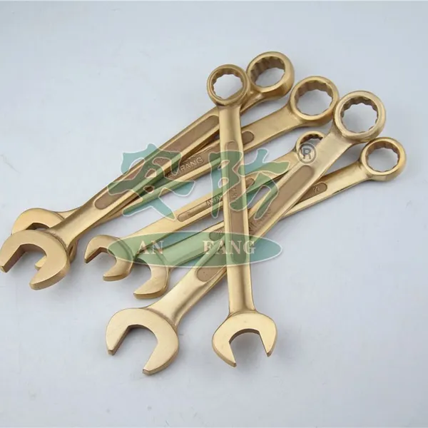 1-Year Warranty Non-Sparking Combination Wrench, Beryllium Copper, Mill Test Report Included photo-3