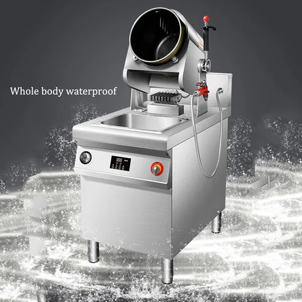 Commercial Automatic Gas Wok Machine for Fried Rice and Noodles Intelligent Stir Fry Robot QD-G300 With Touch Screen photo-4