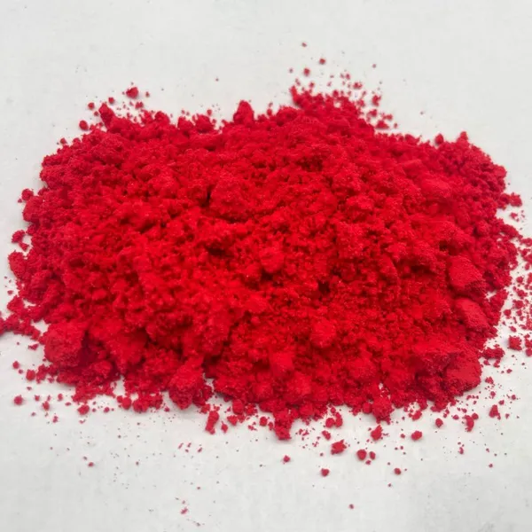Red Large-sized Powder Seed Coating Fertilizer Uses Inorganic Pigment Iron Oxide Pigment.