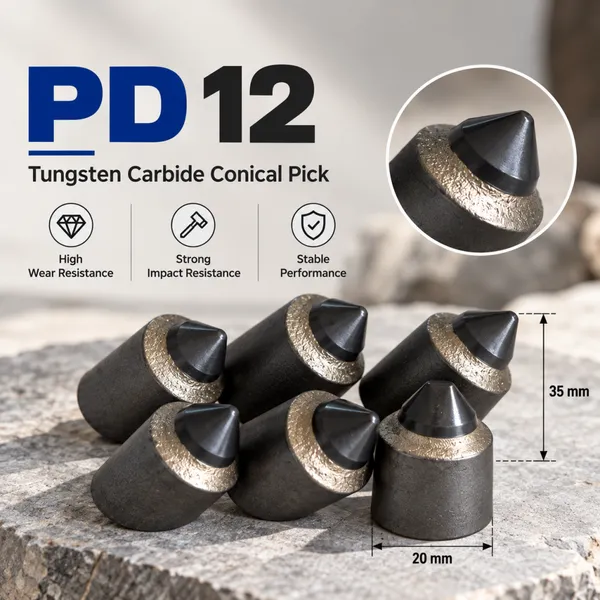 High Hardness Tungsten Carbide Bullet Teeth Cutting Picks Road Milling Cutter Bits