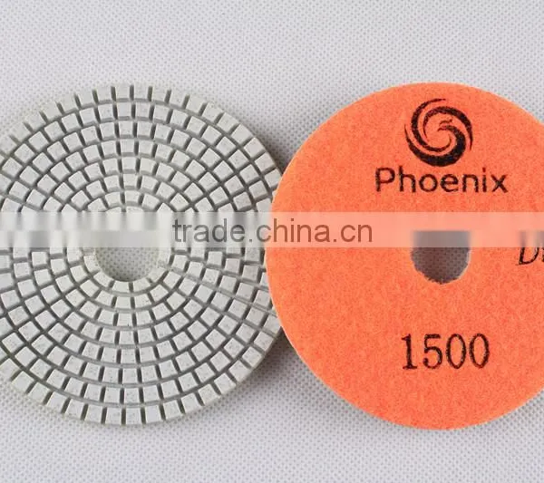 4inch Wet & Dry Polishing Pad (White Resin) photo-2