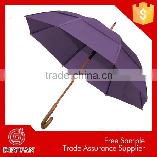 Latest Fashion Dresses Custom Straight Deluxe Wooden Umbrella photo-4