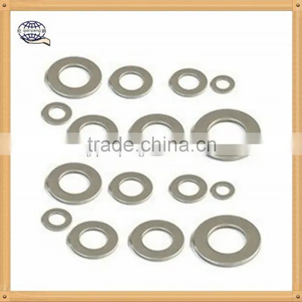High Quality Hot Dip Galvanized HDG Zinc Plated and Stainless Steel 304/316 Sus304/316 Ss304/316 Flat Washer Din125a
