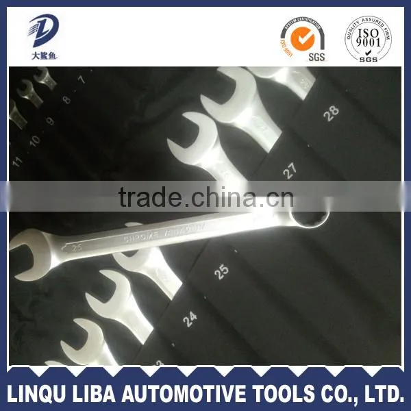 Chrome Plated Forged Carbon Steel One Open End Spanner Set photo-5