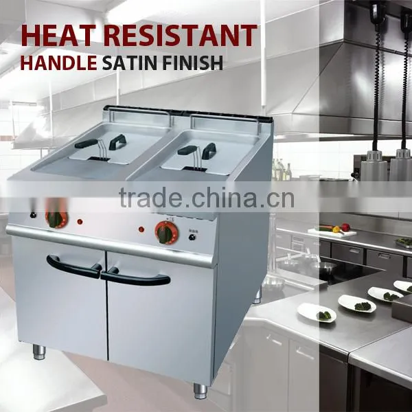 42L 2 Tanks Electric Fryer With Cabinet photo-2