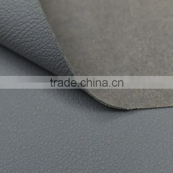 High Quality With 2.0 mm Thickness Micro Fiber pu Leather for Shoes photo-6