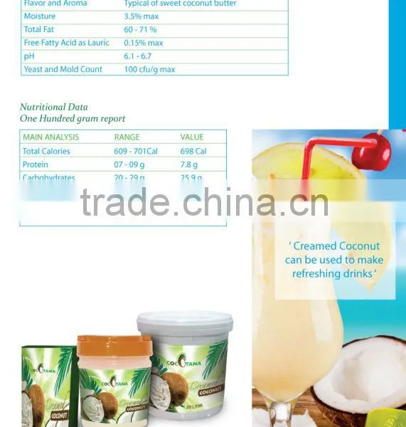Creamed Coconut