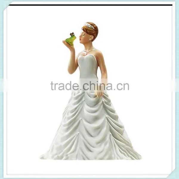 Wedding Decoration Princess Bride Prince Figurine Cake Topper