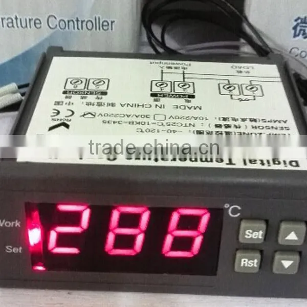 300 C High Temperature Oven Thermostat Electronic High Accuracy Digital Display Microcomputer Temperature Controller WK-020H photo-2