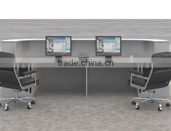 High Quality Nail Salon Reception Desk for 2 People Factory Sell Directly QT2820 photo-2