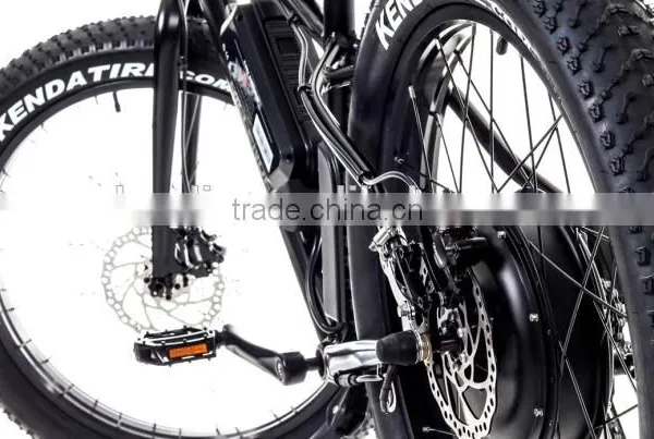 26 Inch Good Quality 7 Speed Aluminum Hub Drive Electric Fat Mountain Bike photo-4