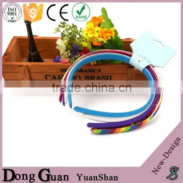 2016 New Design Baby Girl Flower Hair Band Metal Ring Feather Party Sinamay Fascinators photo-5