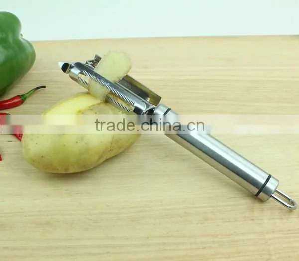 2016 New Unique Design 2 in 1 Manual Dual Julienne Peeler photo-4