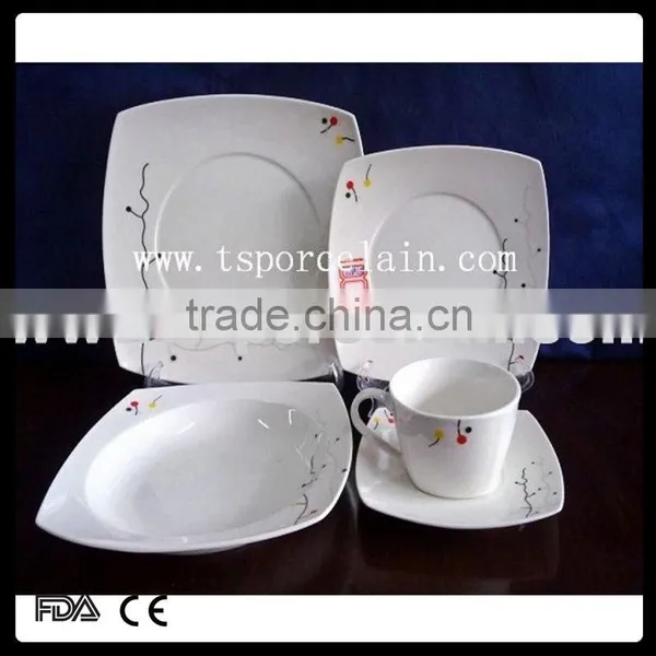 Chinese 20 Pcs New Bone China Dinner Table Set photo-2