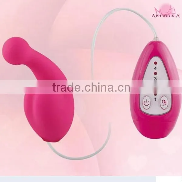 Sex Product 4 Speed Vibration Rose Silicon Penis Vibrator for Women photo-3