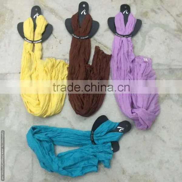 HOT SUMMER COTTON CRINKLE STOLES photo-4