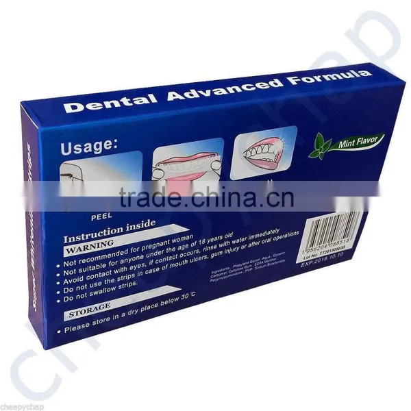 2015 Newest Design Teeth Whitening Strips,high Effective & Easy Whitening, Dental Whitening Dry Stirps photo-2