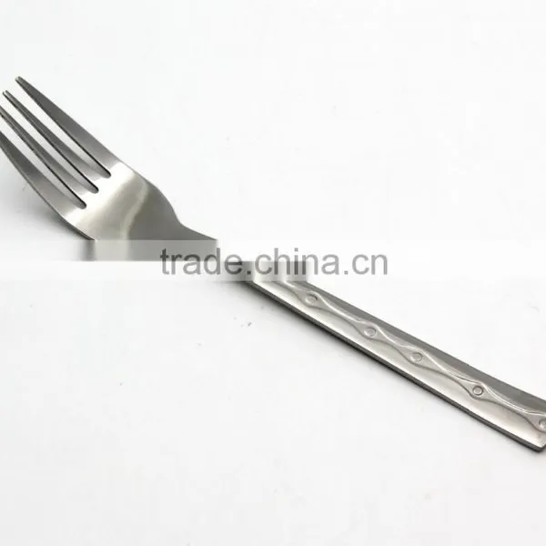 China Safe Stainless Steel Fork for Eating Cupcake