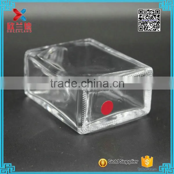 Wholesale 100ml Clear Empty Rectangle Perfume Glass Bottle With Pump Sprayer photo-4