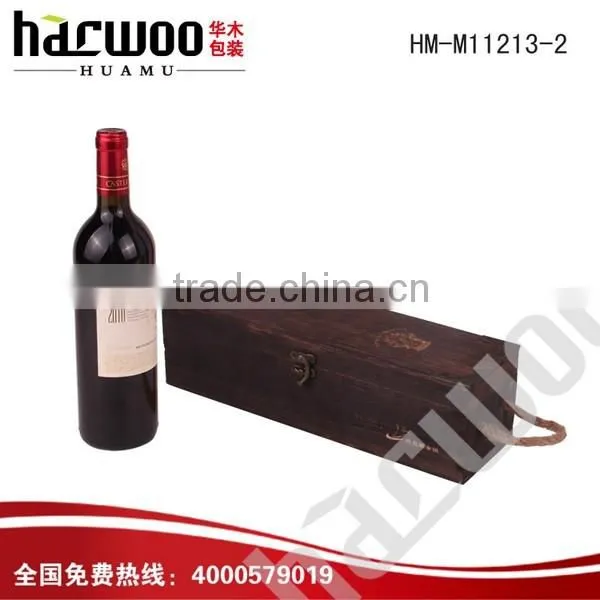 Promotional China Wooden Wine Box for Sale photo-2