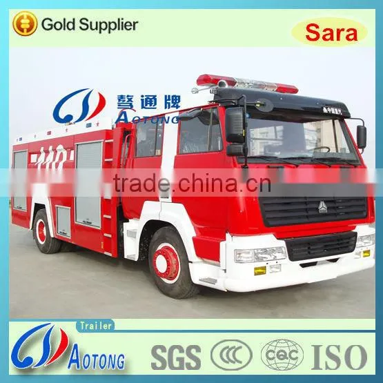 Dongfeng Chassis 4*2 Fire Fighting Truck/Water and Foam Fire Truck (8000L)