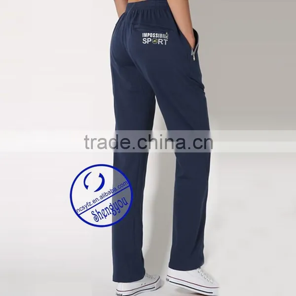 Custom High Quality 100%Cotton Slim Jogger Sweat Pants For Men photo-3