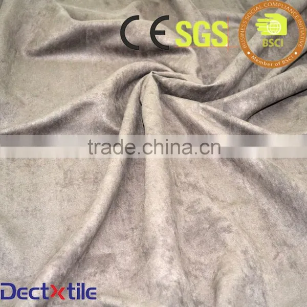 100% Polyester Sofa Upholstery Suede Fabric photo-3