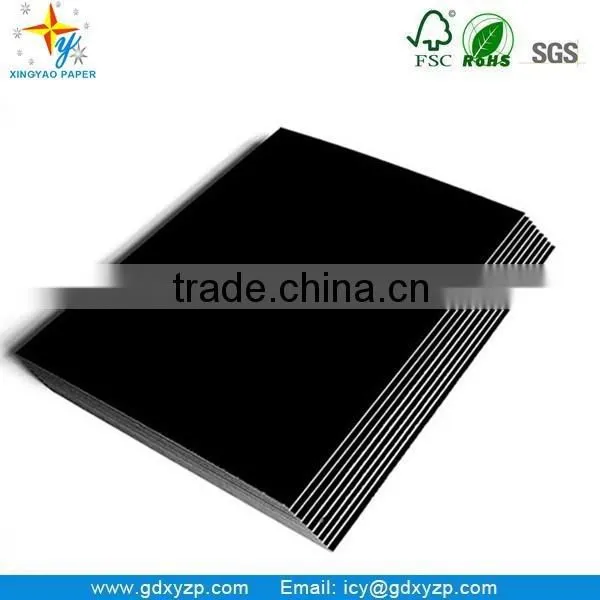 100% Virgin Wood Pulp Paper Black Cardboard Roll With Competitive Price photo-6