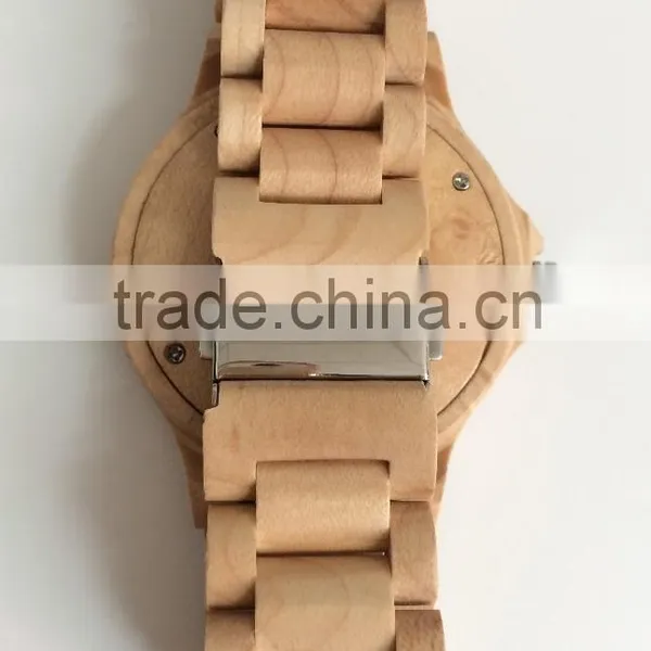 Vages Watch Wood Wholesale Retail Wood Bracelet Watch in China photo-4