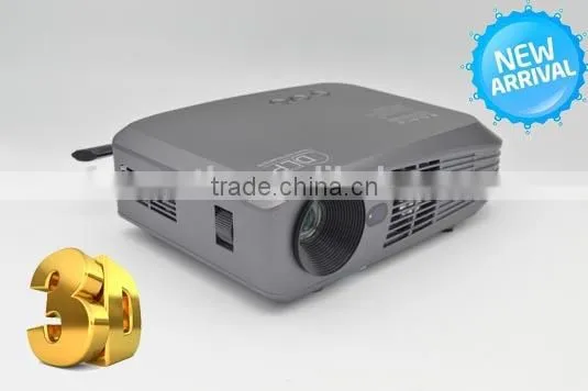 Wifi Pico Projector, 1500 Lumens DLP Home Theater 3D Smart Portable Projector, 1280x800p Smart Beam Projector photo-6
