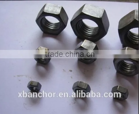 Din934 4.8grade Nut M14 With Zinc Palted Fastener Made in Hebei Handan photo-5