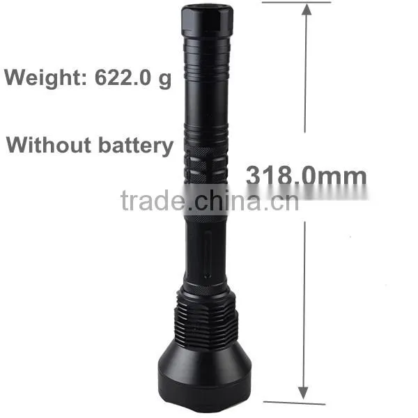 30W Super Bright Rechargeable 11000lm LED Flashlight 1000m Long Distance Flashlight Rechargeable photo-5