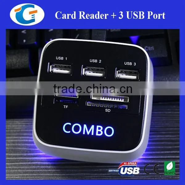 2.0 Version Usb Hub Combo Card Reader Driver photo-4